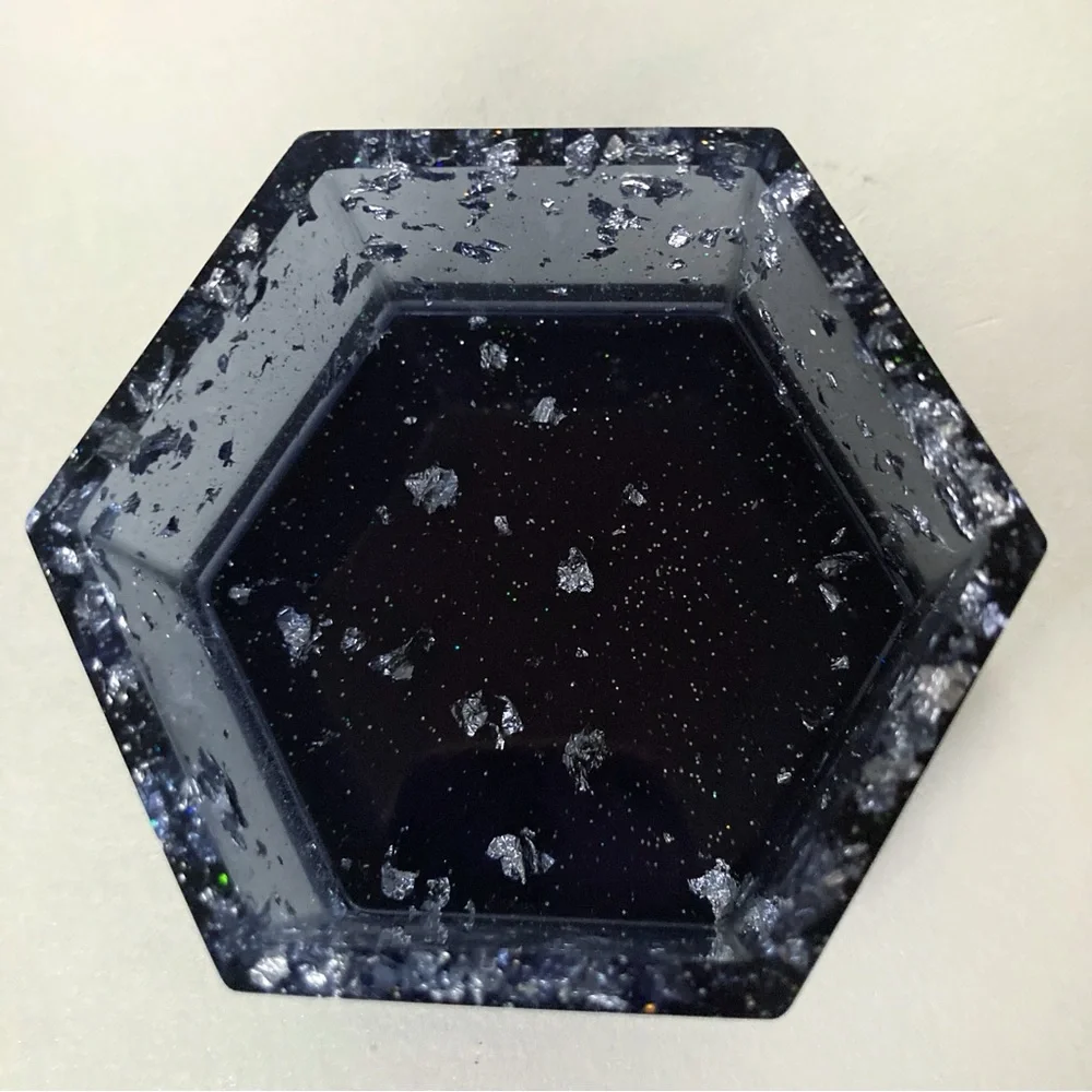 Hand Crafted Black Jewelry Organizer Box